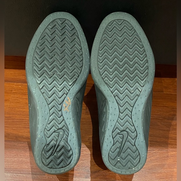 Nike lunar Wavy sky hi QS Foamposite Black 727990-001 Womens US 5 - Picture 8 of 9